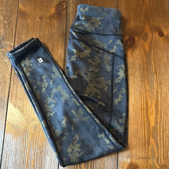 Sweaty Betty Pants - Sweaty Betty Zero Gravity High-Waisted 7/8 Running Leggings